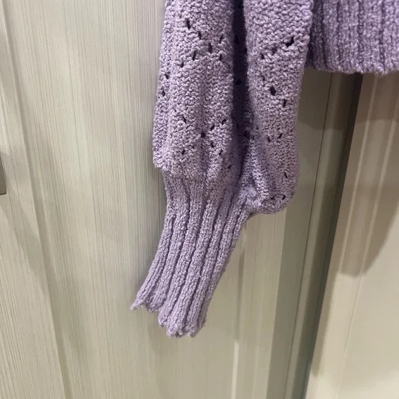 NWT- Free People Women's Polly Bobble Crop Cardigan - Picture 6 of 8